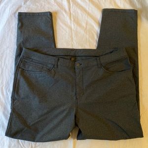 Lululemon ABC Pants - Men’s 40x32 - Pebbled Blue - Denim-like - Rare Color!